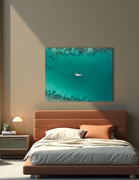 Cuadro decorativo Generica Paisaje Mar Caribe