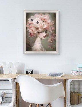 Cuadro decorativo Floral Rubor 9 de Riley B técnica mixta Cuadros Jr
