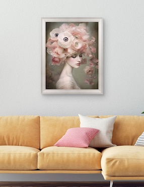 Cuadro decorativo Floral Rubor 9 de Riley B técnica mixta Cuadros Jr