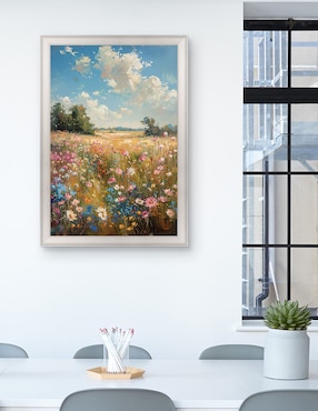 Cuadro decorativo Campo de Flores por Petals Prints Design técnica mixta Cuadros Jr