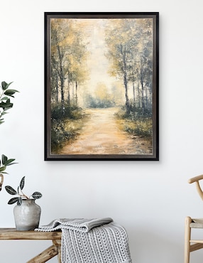 Cuadro decorativo Bosque de Ensueño técnica mixta Cuadros Jr
