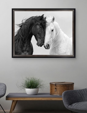 Cuadro decorativo Amor Equino por Annabelle Hall técnica mixta Cuadros Jr
