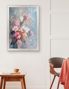 Cuadro decorativo Ramo Rosa Abstracto de Petals Prints Design técnica mixta Cuadros Jr