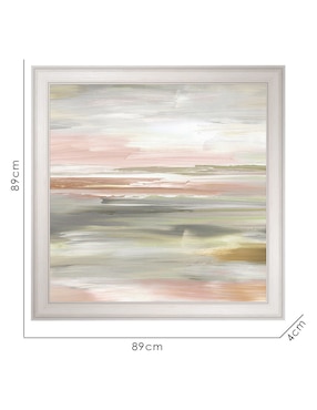 Cuadro decorativo Marea Al Atardecer Ii de Nan técnica mixta Cuadros Jr