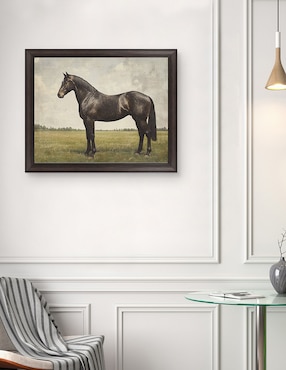 Cuadro decorativo Caballo Expreso por Petals Prints Design técnica mixta Cuadros Jr