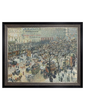 Cuadro decorativo Boulevard Des Italiens por Camille Pissarro técnica mixta Cuadros Jr