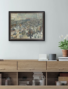 Cuadro decorativo Boulevard Des Italiens por Camille Pissarro técnica mixta Cuadros Jr