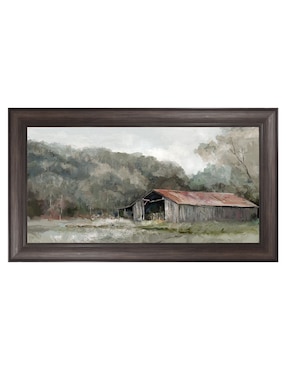 Cuadro decorativo Viejo Granero Gris de Studio Arts técnica mixta Cuadros Jr