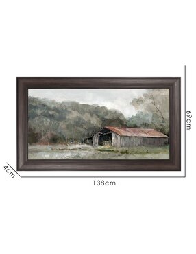 Cuadro decorativo Viejo Granero Gris de Studio Arts técnica mixta Cuadros Jr