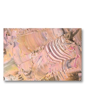Cuadro decorativo Generica Abstracto Ocre Rosado