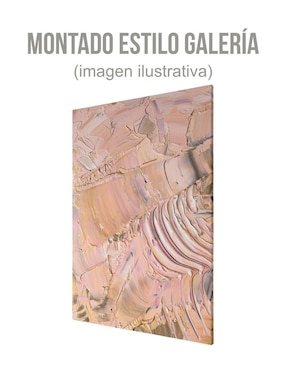 Cuadro decorativo Generica Abstracto Ocre Rosado
