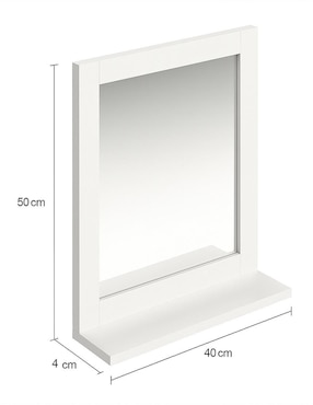 Espejo rectangular Jackies Mirrors