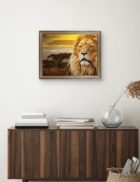 Cuadro decorativo enmarcado- valentia de michal bednarek técnica mixta Cuadros Jr
