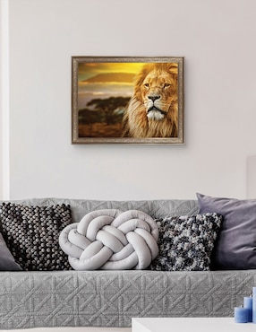 Cuadro decorativo enmarcado- valentia de michal bednarek técnica mixta Cuadros Jr