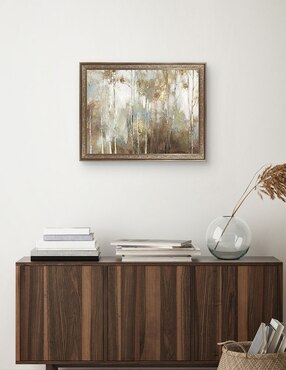 Cuadro decorativo Enmarcado Abedul fino III de Allison Pearce técnica mixta Cuadros JR