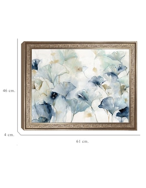 Cuadro decorativo enmarcado- ginkgo en esplendor de carol robinson técnica mixta Cuadros Jr
