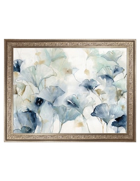 Cuadro decorativo enmarcado- ginkgo en esplendor de carol robinson técnica mixta Cuadros Jr