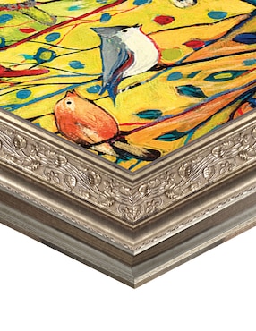 Cuadro decorativo 27 aves de Jennifer Lommers técnica mixta Cuadros Jr