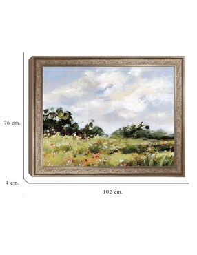 Cuadro decorativo Pradera silvestre de Katrina Pete técnica mixta Cuadros Jr