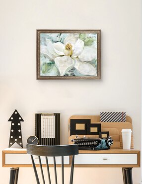 Cuadro decorativo Magnolia al amanecer de studio arts técnica mixta Cuadros Jr
