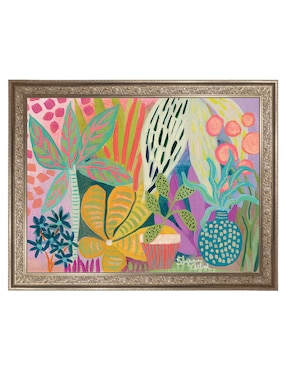 Cuadro decorativo Paraíso de palmeras de Suzanne Allard técnica mixta Cuadros Jr