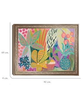Cuadro decorativo Paraíso de palmeras de Suzanne Allard técnica mixta Cuadros Jr
