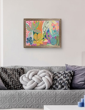 Cuadro decorativo Paraíso de palmeras de Suzanne Allard técnica mixta Cuadros Jr