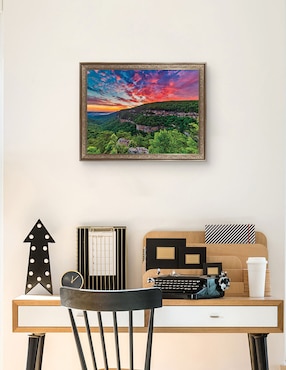Cuadro decorativo Amanecer en Cloudland Canyon de Andy Crawford técnica mixta Cuadros Jr