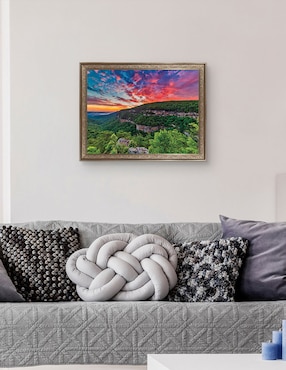 Cuadro decorativo Amanecer en Cloudland Canyon de Andy Crawford técnica mixta Cuadros Jr