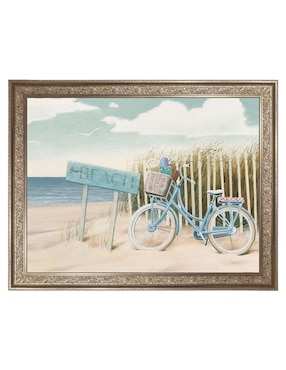 Cuadro decorativo Bicicleta playera II (recorte) de James Wiens técnica mixta Cuadros Jr