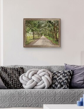 Cuadro decorativo Caminos rurales llévame a casa de Mary Lou Johnson técnica mixta Cuadros Jr