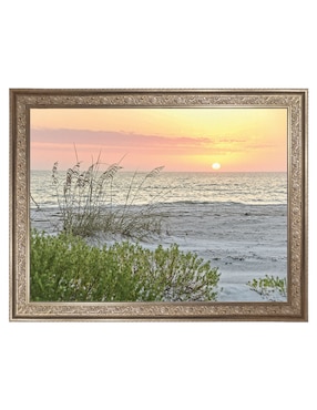 Cuadro decorativo Atardecer calmante de Mary Lou Johnson técnica mixta Cuadros Jr