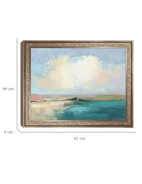 Cuadro decorativo Cielo costero de Julia Purinton técnica mixta Cuadros Jr