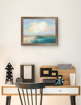 Cuadro decorativo Cielo costero de Julia Purinton técnica mixta Cuadros Jr