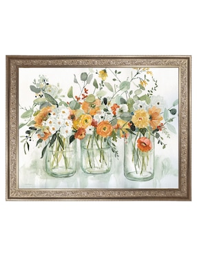 Cuadro decorativo Tres bellezas de Carol Robinson técnica mixta Cuadros Jr