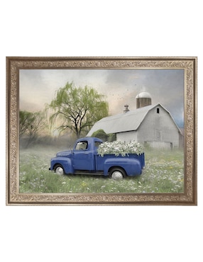 Cuadro decorativo Primavera de antaño de Lori Deiter técnica mixta Cuadros Jr
