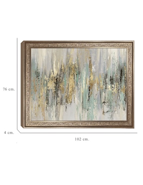Cuadro decorativo Oro líquido I de Tom Reeves técnica mixta Cuadros Jr