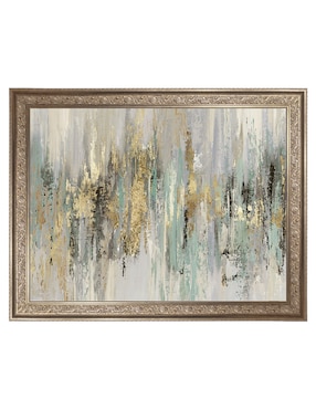 Cuadro decorativo Oro líquido I de Tom Reeves técnica mixta Cuadros Jr