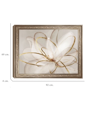 Cuadro decorativo Belleza transparente III de Eva Watts técnica mixta Cuadros Jr