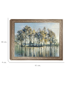 Cuadro decorativo Vista encantada de Andy Crawford técnica mixta Cuadros Jr