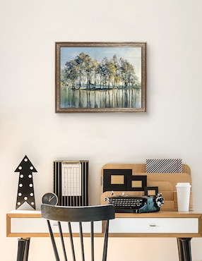 Cuadro decorativo Vista encantada de Andy Crawford técnica mixta Cuadros Jr