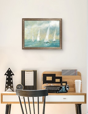 Cuadro decorativo Brisa marina de Carol Robinson técnica mixta Cuadros Jr