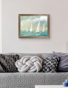 Cuadro decorativo Brisa marina de Carol Robinson técnica mixta Cuadros Jr