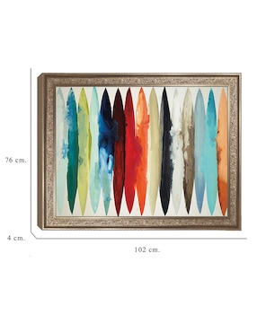 Cuadro decorativo Flujo constante de Randy Hibberd técnica mixta Cuadros Jr