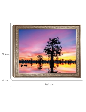 Cuadro decorativo Paisaje de sombras de Andy Crawford técnica mixta Cuadros Jr