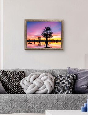 Cuadro decorativo Paisaje de sombras de Andy Crawford técnica mixta Cuadros Jr