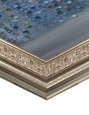 Cuadro decorativo Lluvia azul de Ekaterina Ermilkina técnica mixta Cuadros Jr