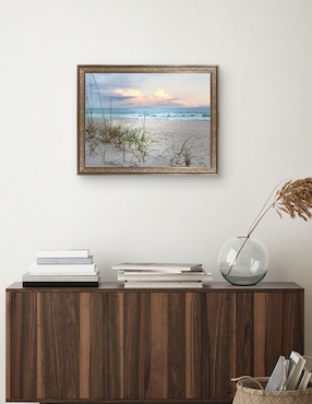 Cuadro decorativo Madera flotante de playa de Nan técnica mixta Cuadros Jr