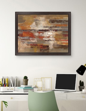 Cuadro decorativo Desierto pintado de Silvia Vassileva técnica mixta Cuadros Jr