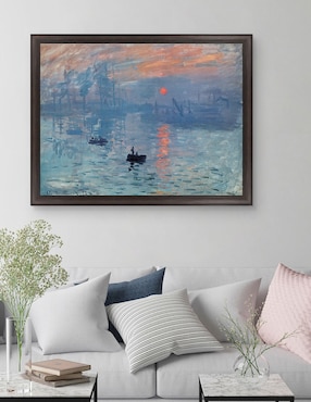 Cuadro decorativo Monet – Impresión: sol naciente de Portfolio Arts Group técnica mixta Cuadros Jr